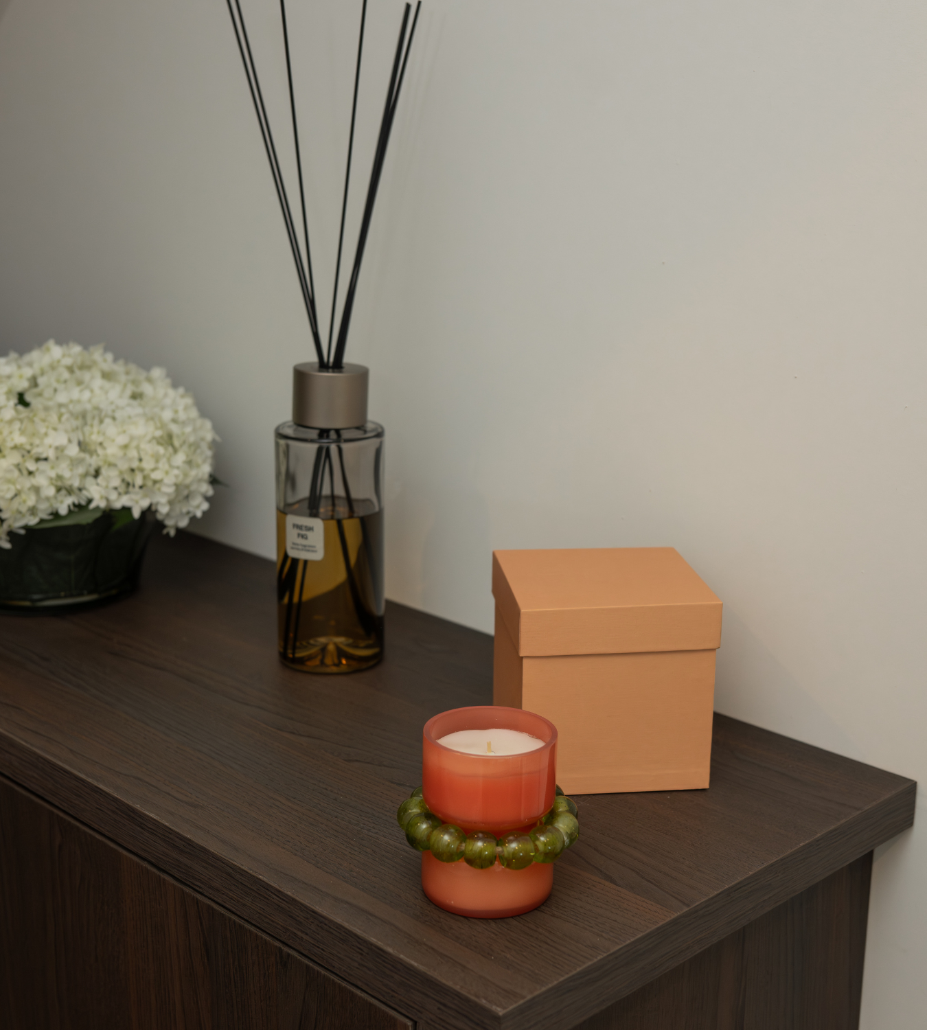 Amber Tuberose Bobble Candle