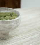 Orla Chocolate Marble Pedestal Bowl