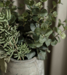 Tall Distressed Stone Vase