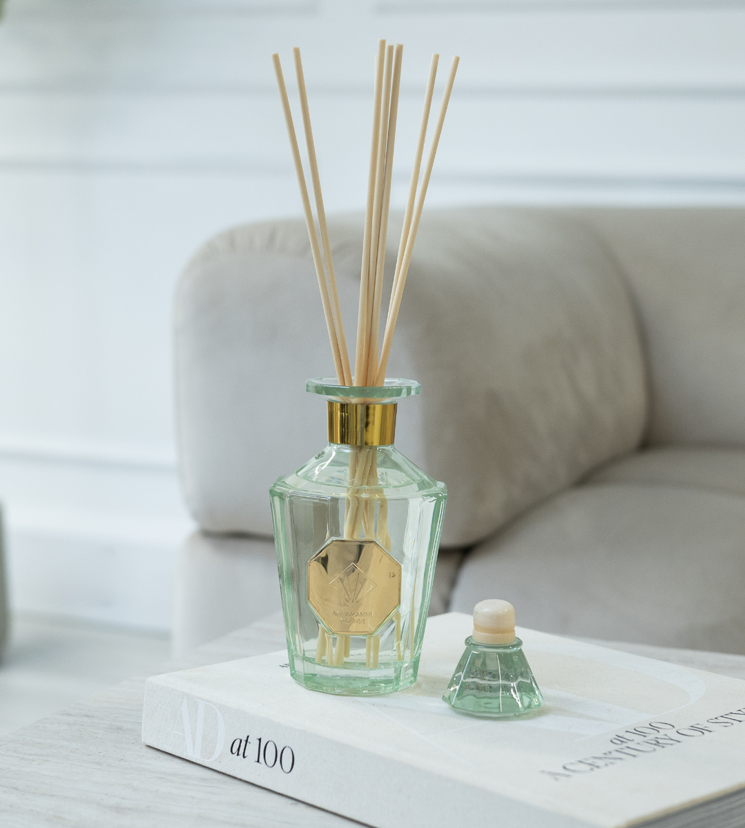 Aquamarine Iconic Large Reed Diffuser 500ml - Art Deco Inspired | Chloe ...