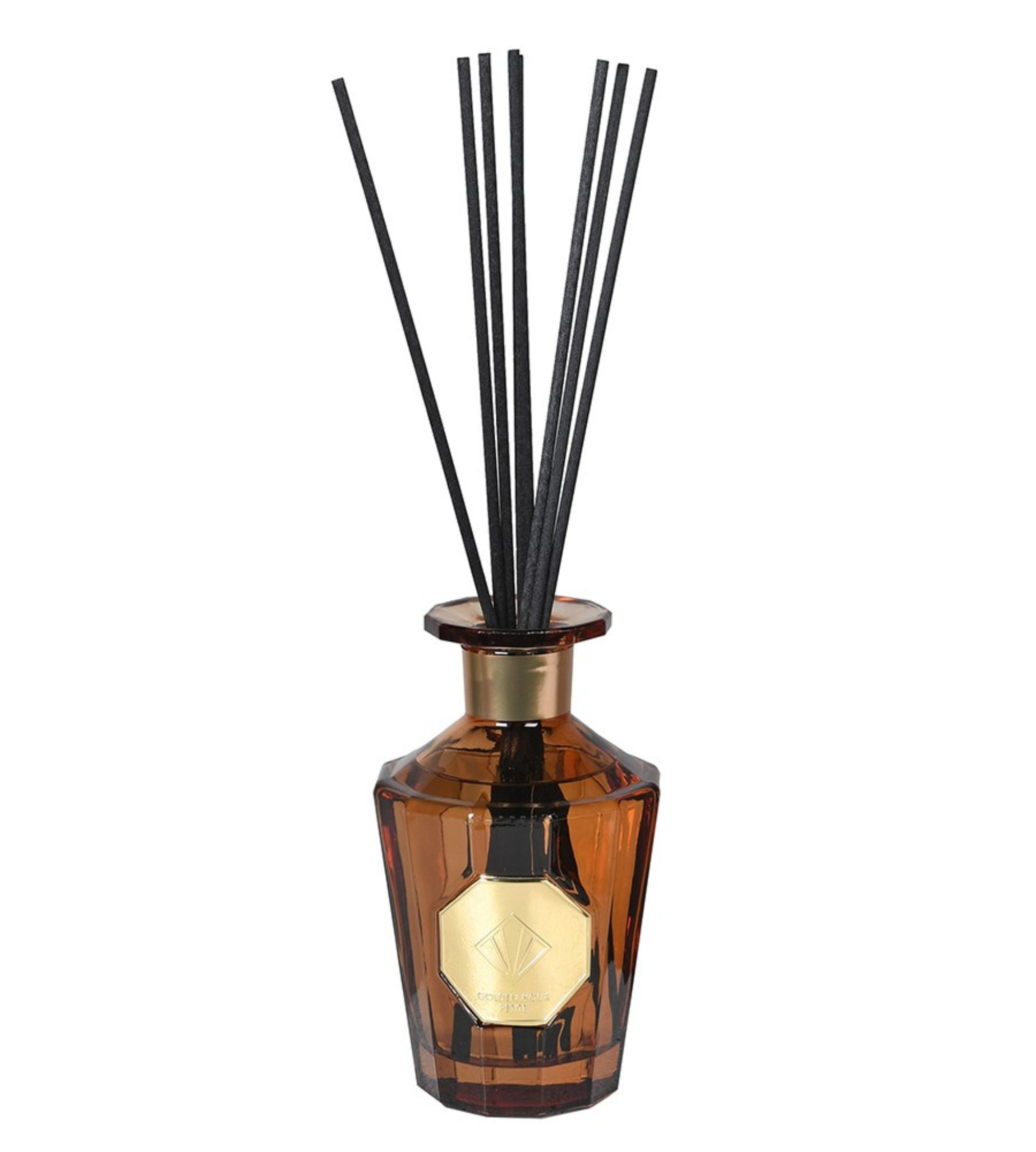 Golden Hour Iconic Large Reed Diffuser 500ml - Leather & Woody Scent ...