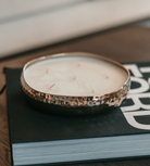 Small Rose Gold Orange Bergamot Candle in Gift Box