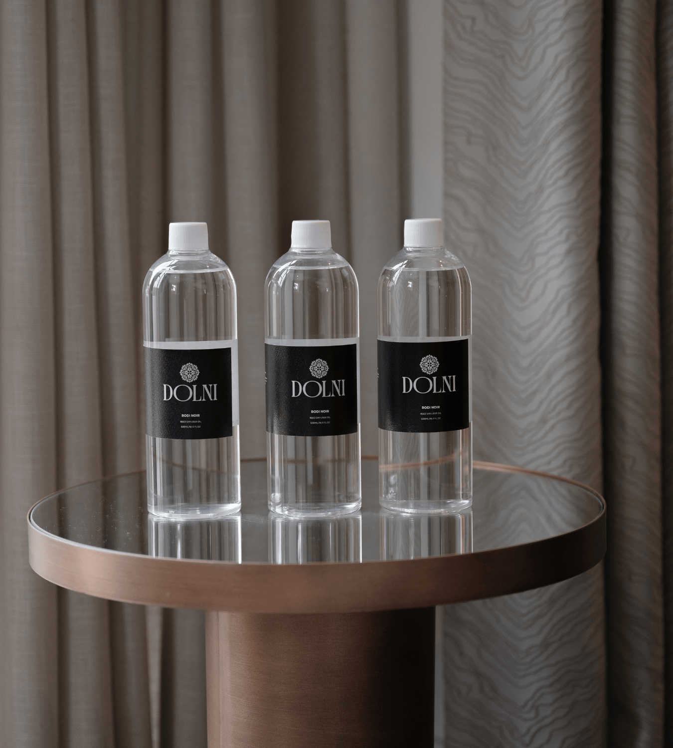 Dolni Extra Large Black Ceramic Rodí Noir Reed Diffuser