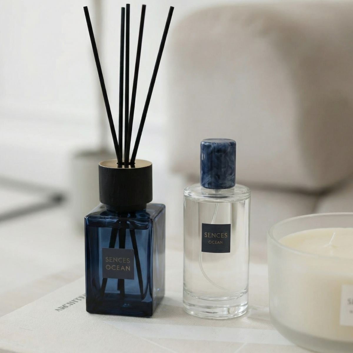 Sences Ocean Mini Reed Diffuser & Room Spray Bundle – Chloe Jade Home
