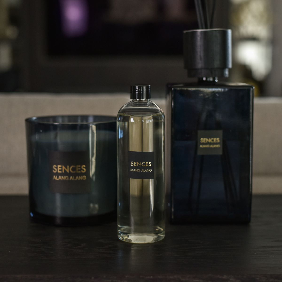 Onyx Reed Diffuser Refill 500ml | Luxury Fragrance Oil – Chloe Jade Home