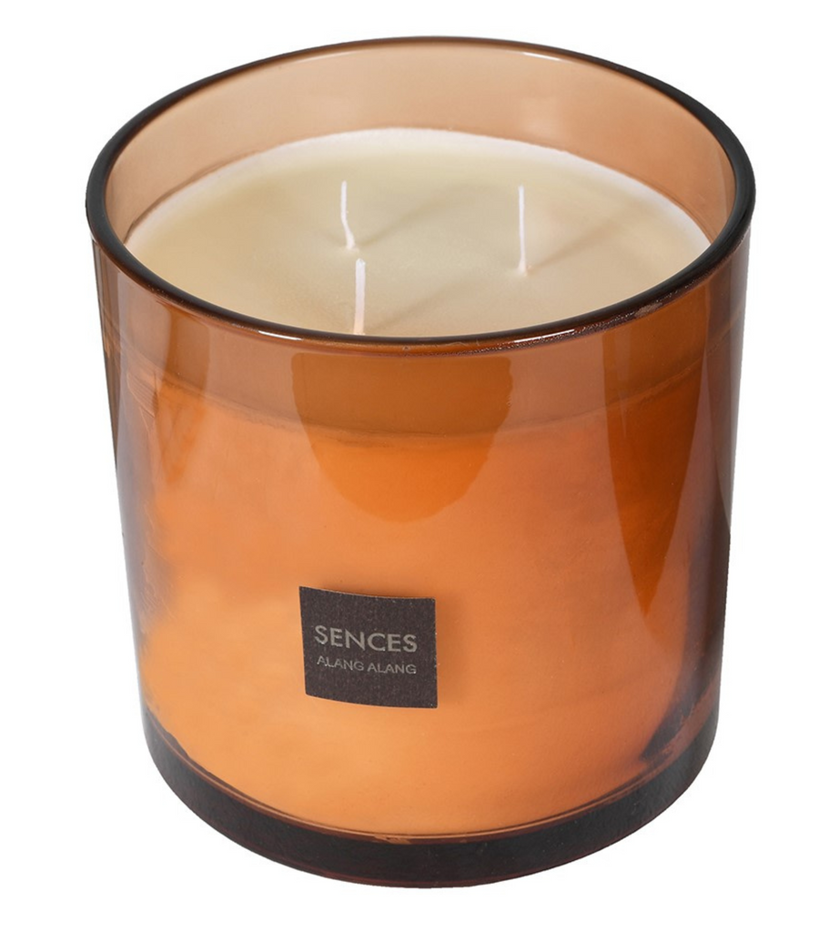 Large Moroccan Amber Sences 3 Wick Candle