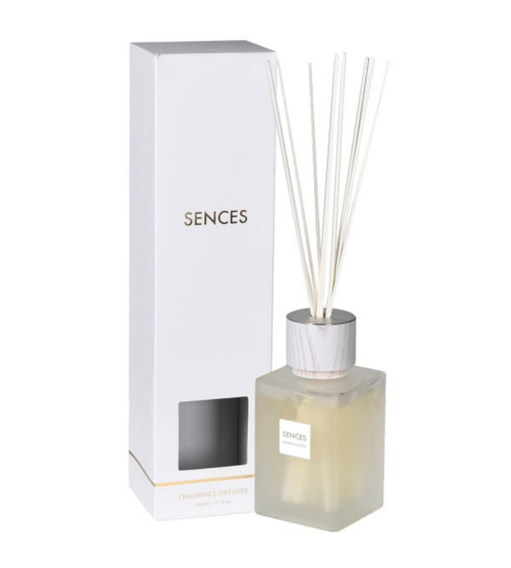 Large White Alang Alang Reed Diffuser