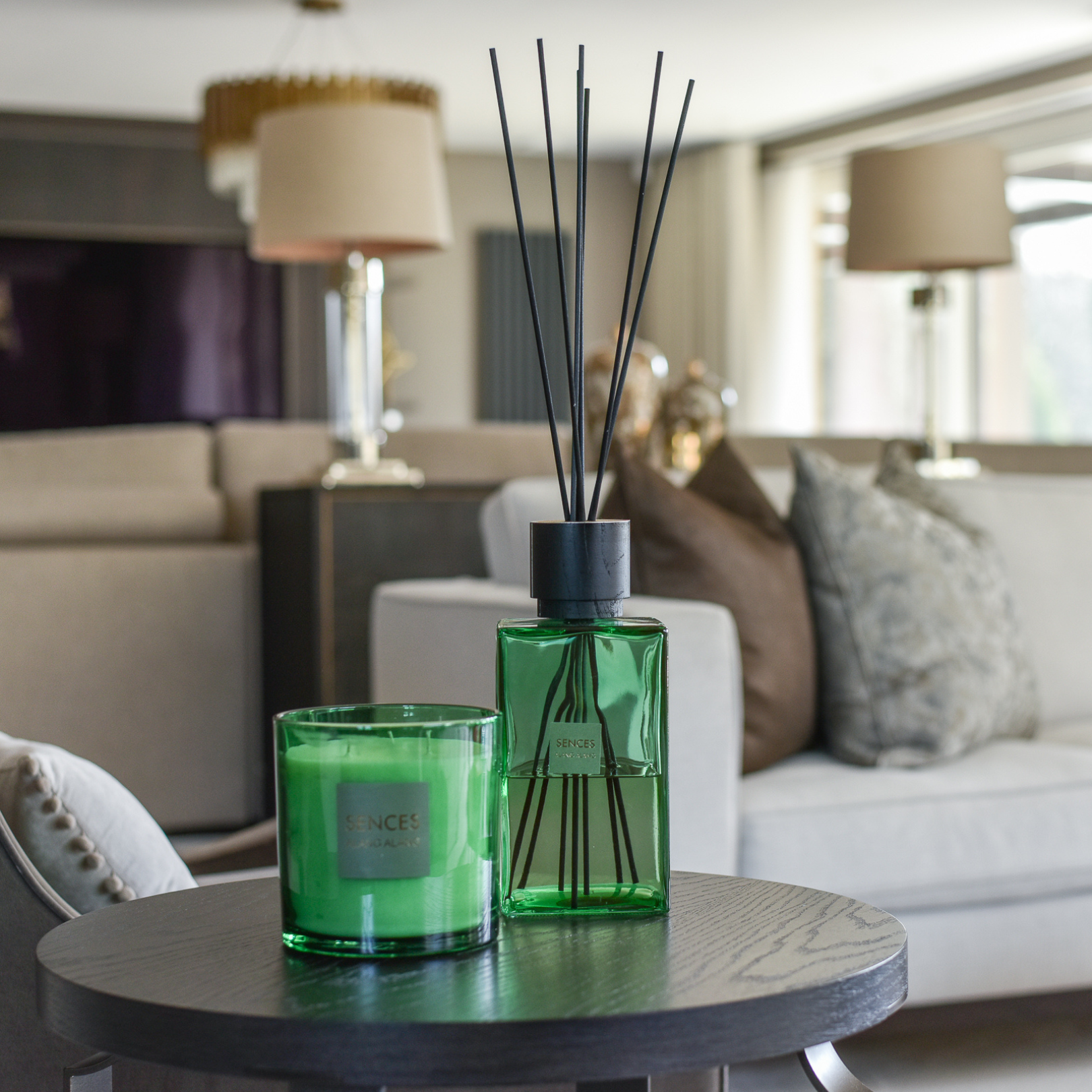 Large Citrus Verbena Sences 3 Wick Candle