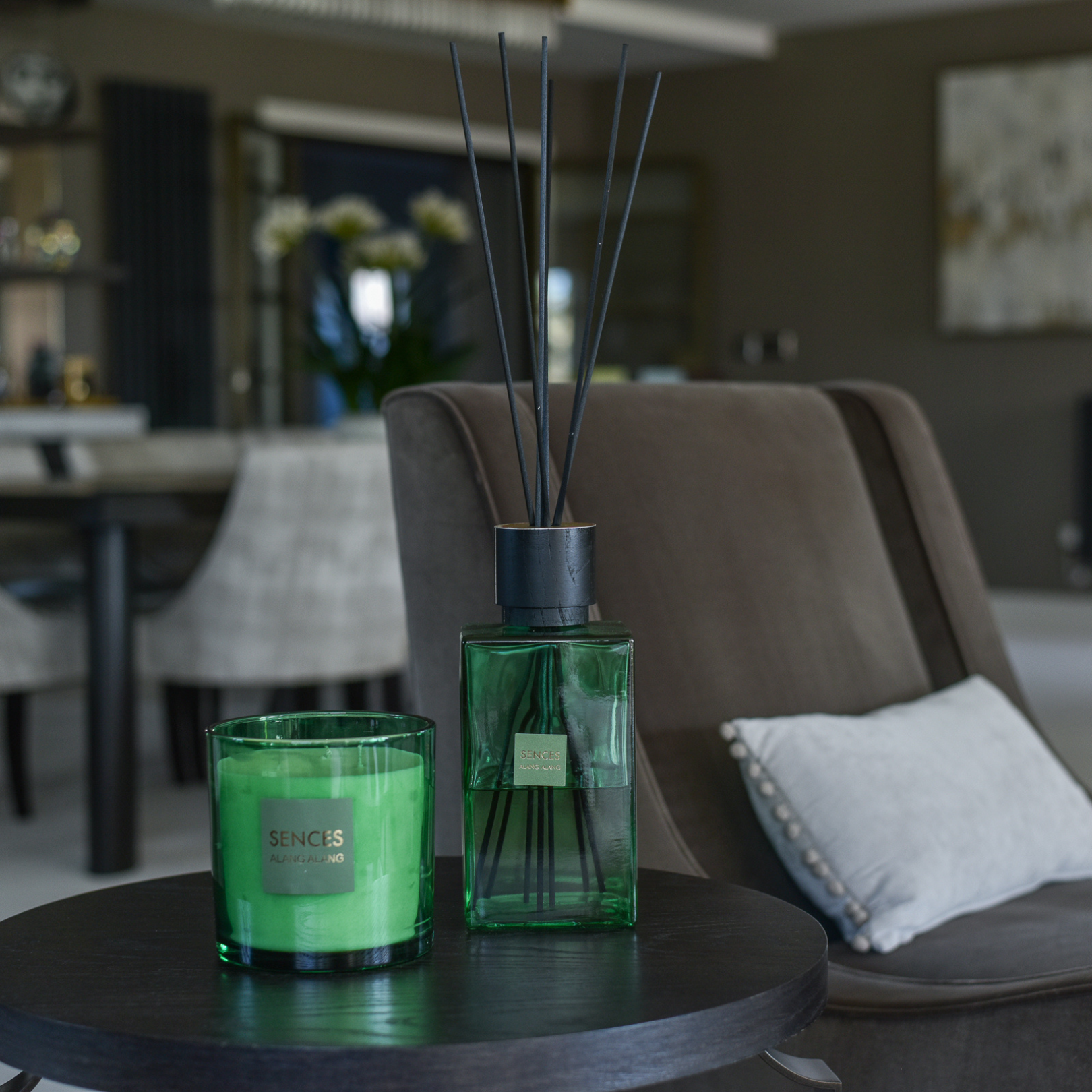 Large Citrus Verbena Sences 3 Wick Candle