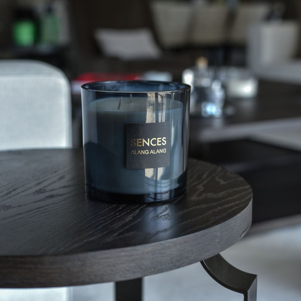 Large Onyx Sences 3 Wick Candle