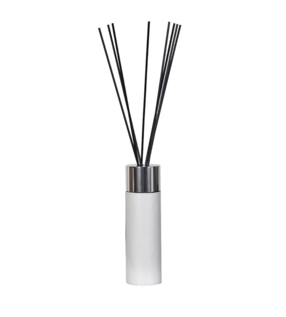 430ml White Leather Reed Diffuser Set