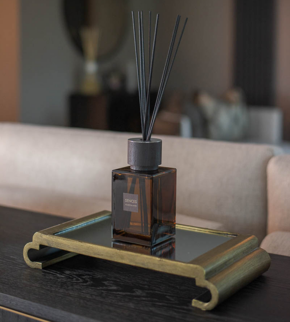 Large Amber Sences Alang Alang Reed Diffuser