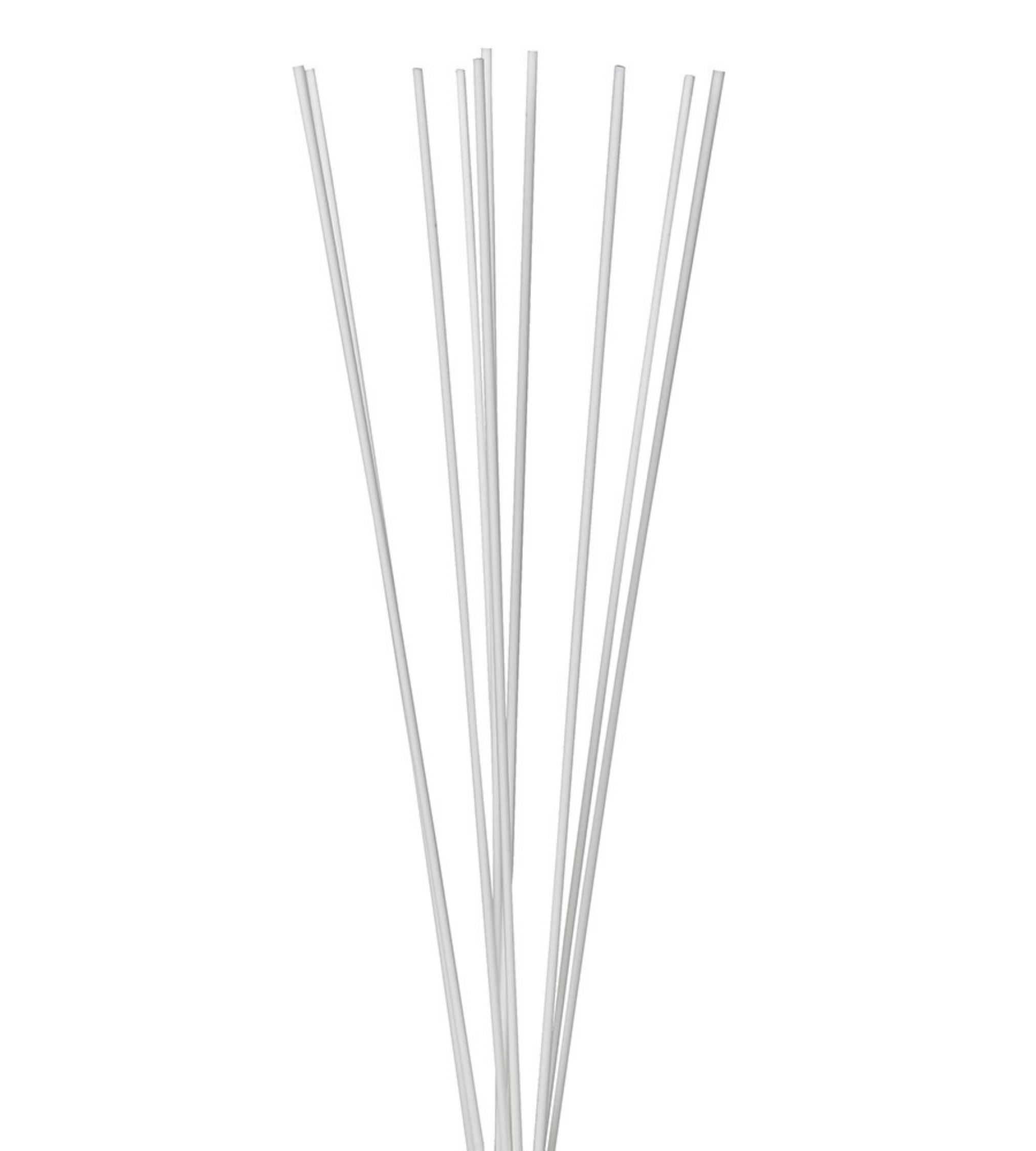 10 Pack of 60cm White Reed Diffuser Sticks | For Sences Diffusers