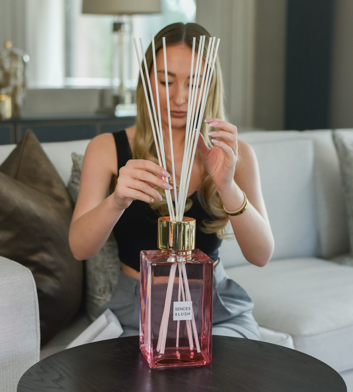 Blush Pink Extra Large Alang Alang Reed Diffuser - 2200ml