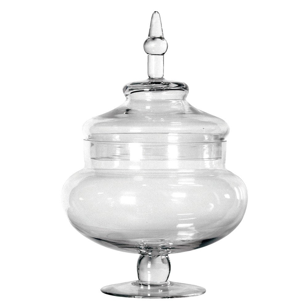 Large Glass Candy Jar with Lid